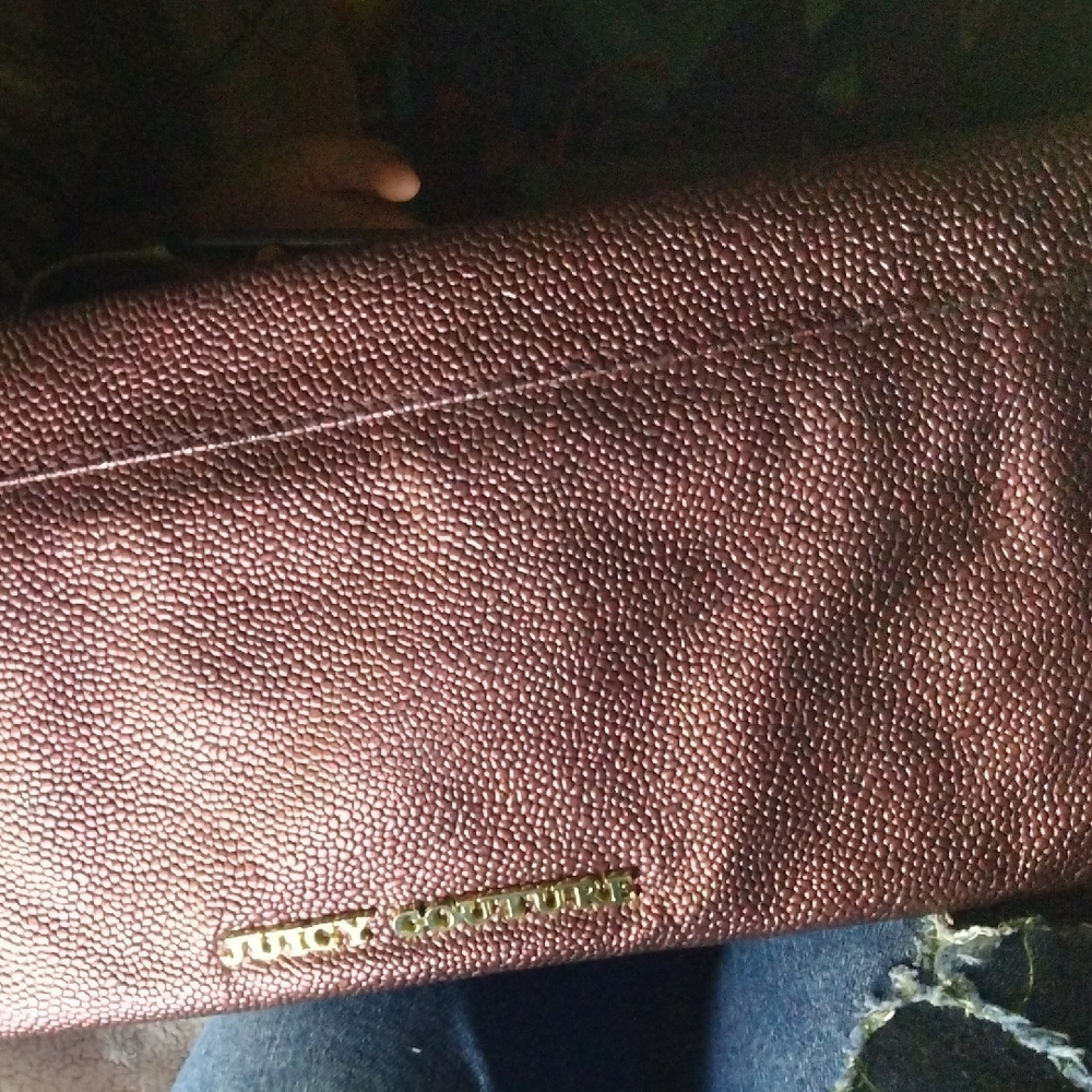 Juicy Couture Brown Textured Bag